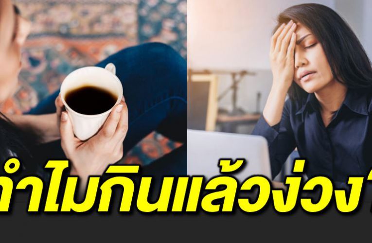 ไขข้ อสงสัย ทำไมบางคนยิ่งกินกาแฟยิ่งง่วง 