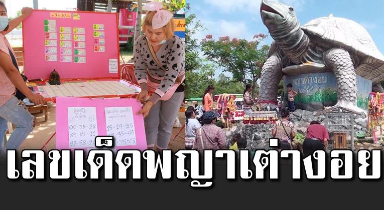 มาแล้ว เลขเด็ ดพญาเต่างอย ขายหมดเกลี้ยงแผง 