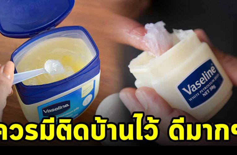 5ข้อดีข อ งวาสลีน ค ว รมีติดบ้านไว้