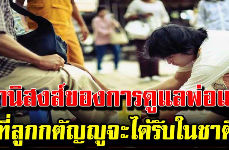 อานิสงส์ของการดูแลพ่อแม่ที่ลูกกตัญญูจะได้รับ