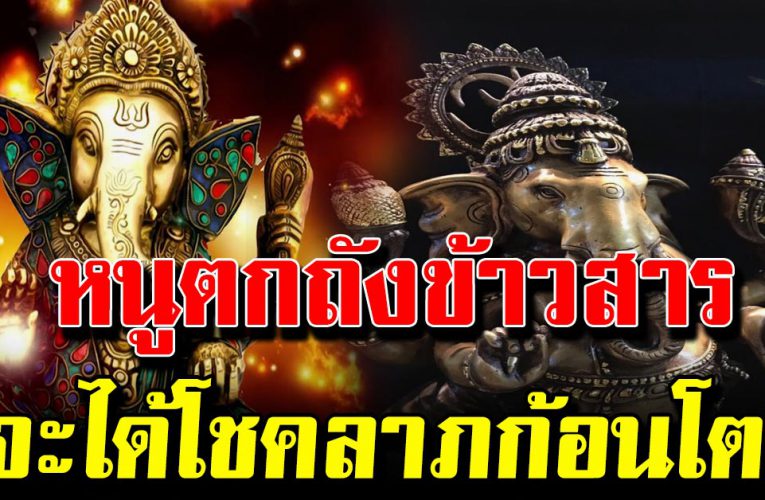 เดือนเกิดรับทรัพย์ใหญ่ หนูต กถังข้าวสาร ช่วงนี้ จะมีเงิ นเข้า มาก จนมีคน อิ จ ฉ า