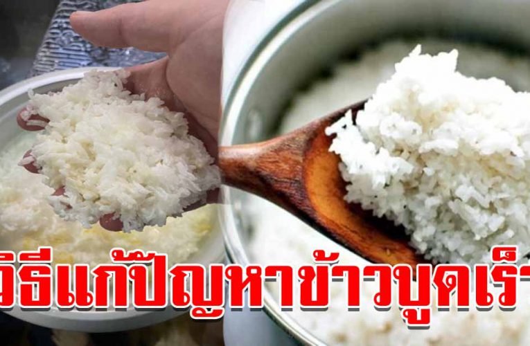 แก้ปั ญหาหม้อข้าวบู ด เพียงวิธีง่ายๆแบบนี้