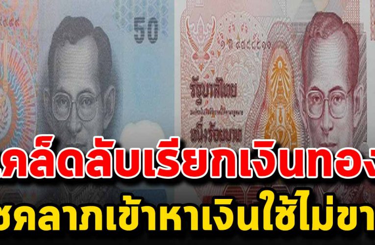 พกแบงค์ตามปีเเกิด โชคลาภเข้าหา มีเงินใช้ไม่ข าดมือ